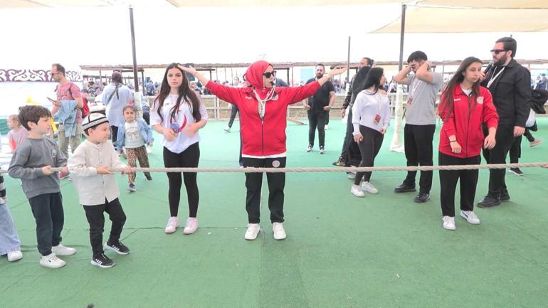 Bakan Göktaş, Etnospor Kültür Festivalini ziyaret etti