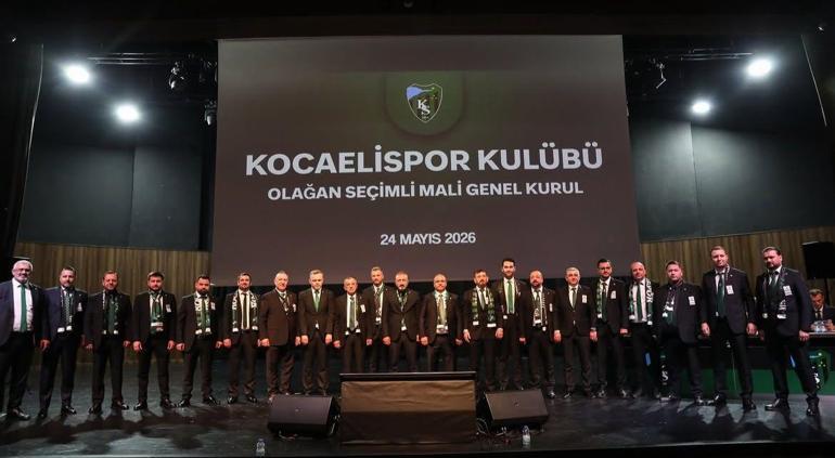 Recep Durul, yeniden Kocaelispor başkanlığına seçildi