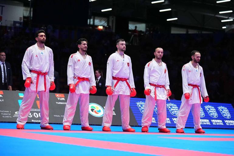 Türkiye, erkek takım kumitede Avrupa ikincisi oldu
