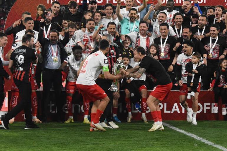 Çorum FK, Süper Lige yükselen üçüncü takım oldu
