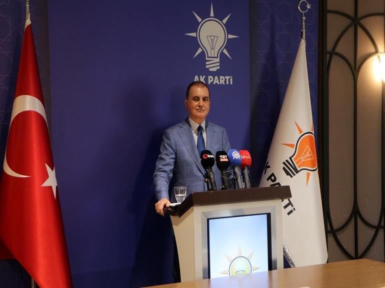 AK Parti Sözcüsü Ömer Çelik: Cumhurbaşkanımız kırmızı çizgimizdir