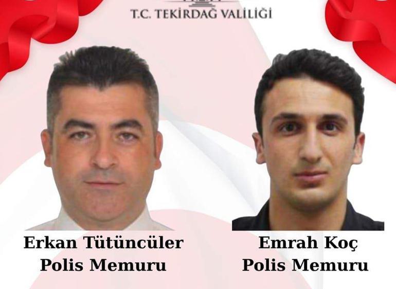 Tekirdağda şehit polisin cenazesinde fenalaşan kişi öldü
