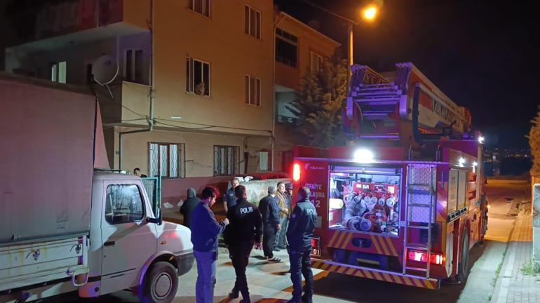 Bursada eski eşinin yaşadığı eve benzin dolu şişe atıp yangın çıkardı
