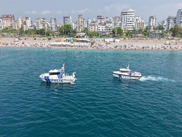 Antalyada deniz polisi 24 saat görev başında