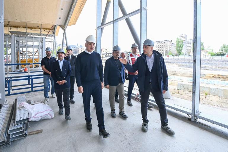 Bakan Ersoy, Haydarpaşa Garındaki çalışmaların ayrıntılarını anlattı