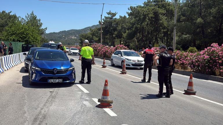 Bodruma Kurban Bayramı tatili kapsamında 150 bin araçla 500 bin kişi geldi