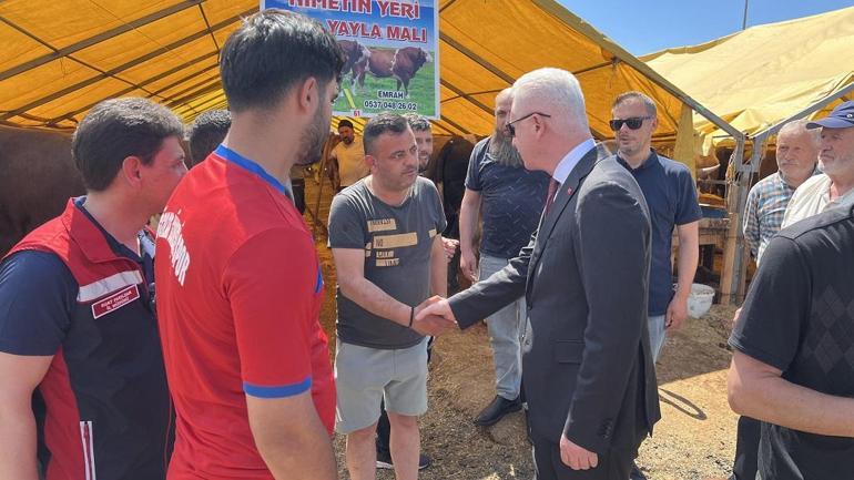 Vali Gül, Bahçelievlerdeki kurban alanını ziyaret etti