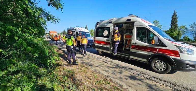 Bayram tatili yolunda kaza: 3 yaralı