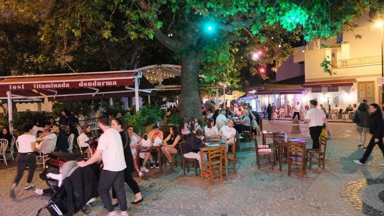 Bozcaada’da bayram tatilinde konaklama tesislerinin doluluk oranı yüzde 100e yaklaştı