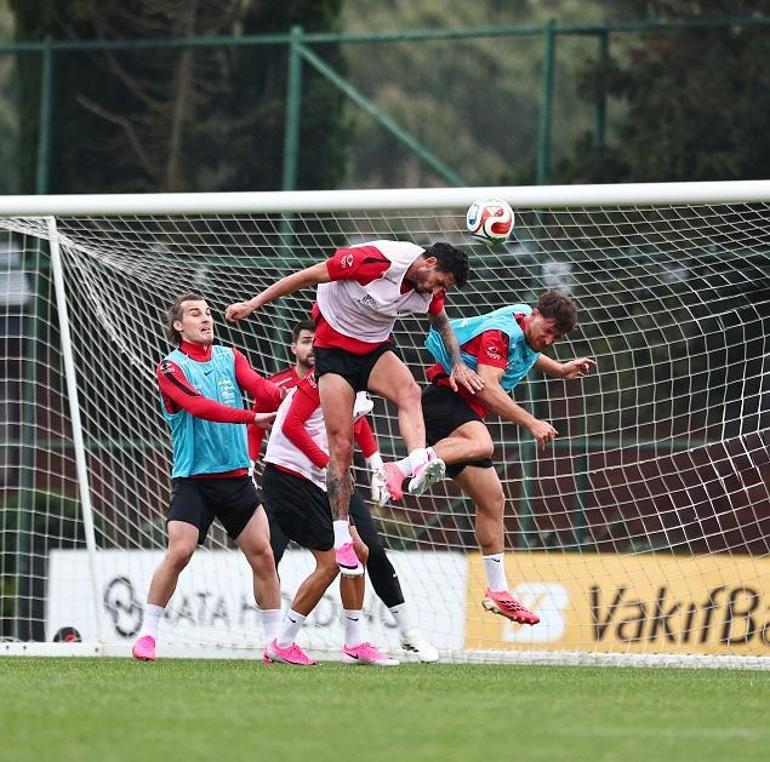 A Mili Futbol Takımı, iki günlük iznin ardından çalışmalara başladı