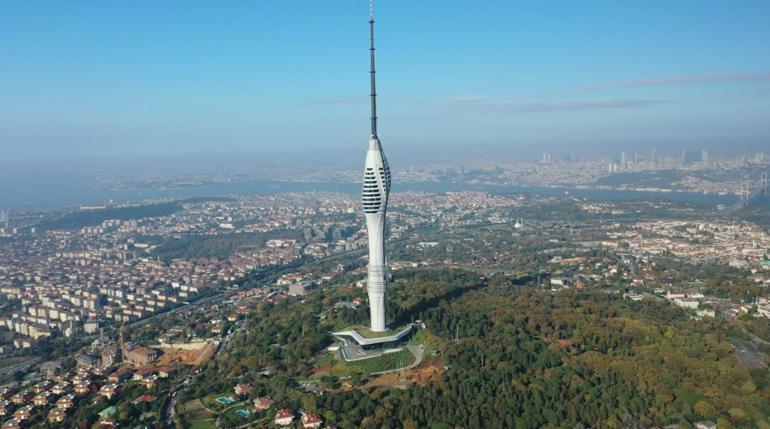 Çamlıca Kulesini 5 yılda 2,8 milyon kişi ziyaret etti