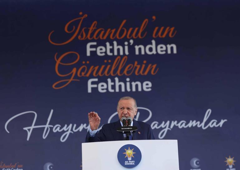 Cumhurbaşkanı Erdoğan: İstanbulun fethini halen içlerine sindiremeyen hazımsızlar var
