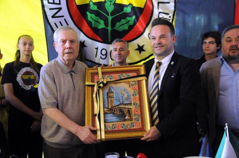 Aziz Yıldırım, Edirne’de kongre üyeleri ve taraftarlarla buluştu