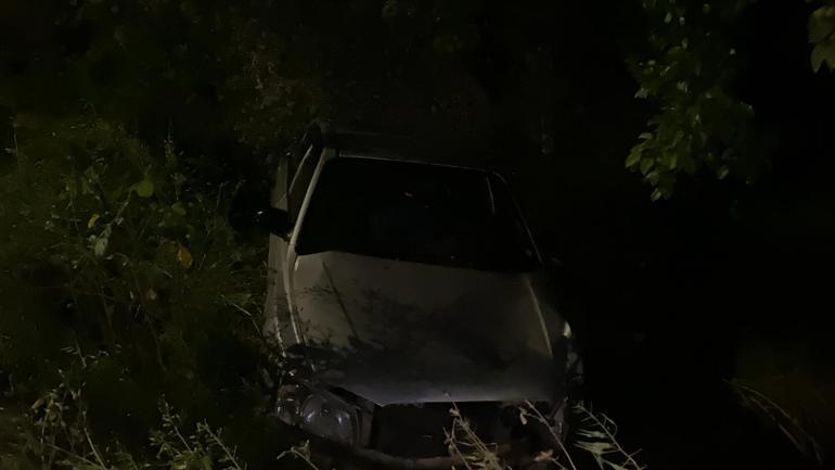 Bursada otomobil zeytinliğe uçtu: 2si çocuk 4 yaralı