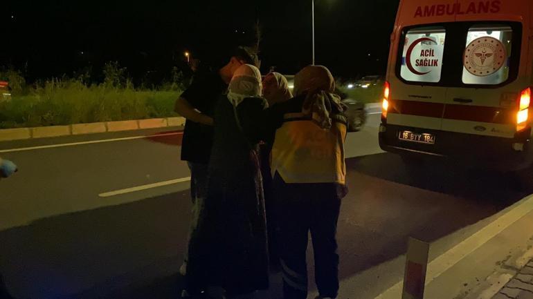 Bursada otomobil zeytinliğe uçtu: 2si çocuk 4 yaralı