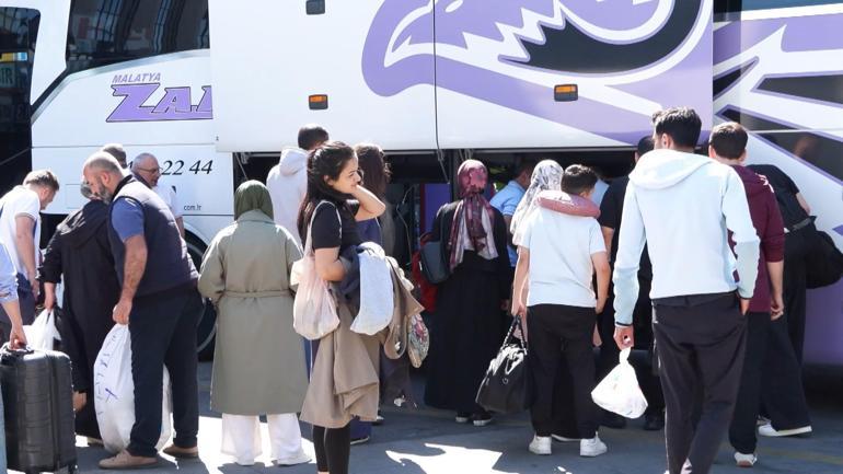 15 Temmuz Demokrasi Otogarında bayram dönüşü yoğunluğu