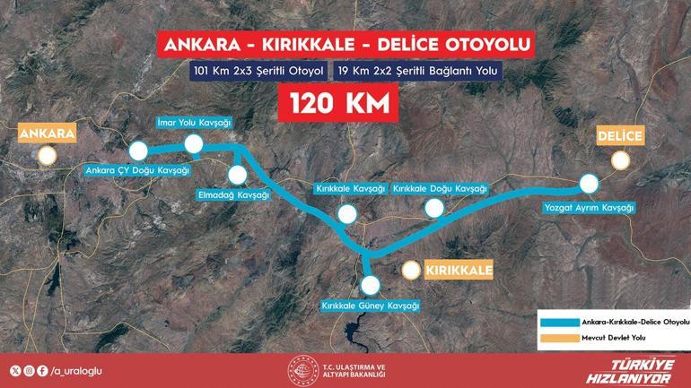 Bakan Uraloğlu: 42 ili birbirine bağlayacak proje, devlet yolundaki trafik yükünü azaltacak