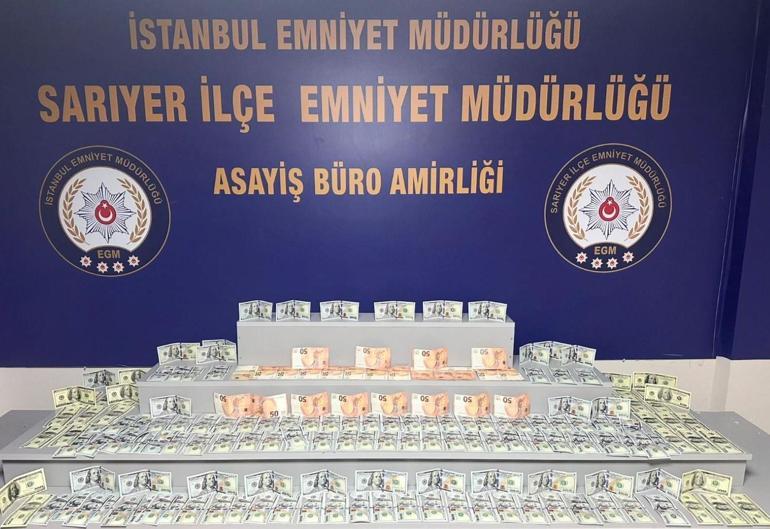 Sarıyer’de 1 milyon lira değerinde sahte doları bozdurmak için bankaya gitti; suçüstü yakalandı