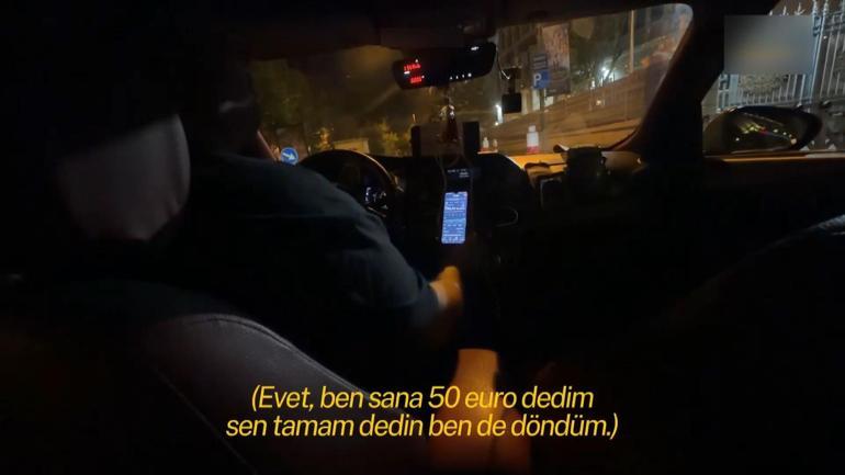 Karaköy’de ABD’li yayıncıyı taksimetresiz götüren taksiciye 95 bin lira ceza
