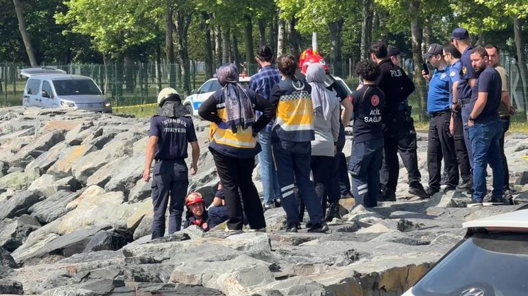 Avcılarda denizde kadın cesedi bulundu