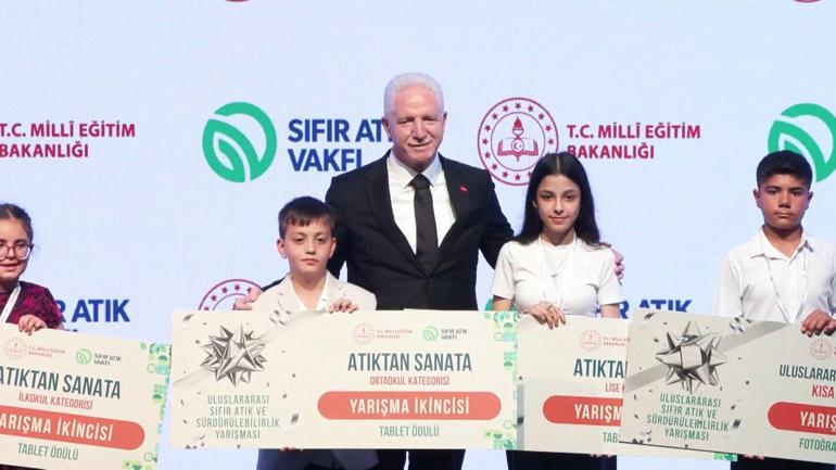 Uluslararası Sıfır Atık ve Sürdürülebilirlik Yarışması’nda ödüller sahiplerini buldu