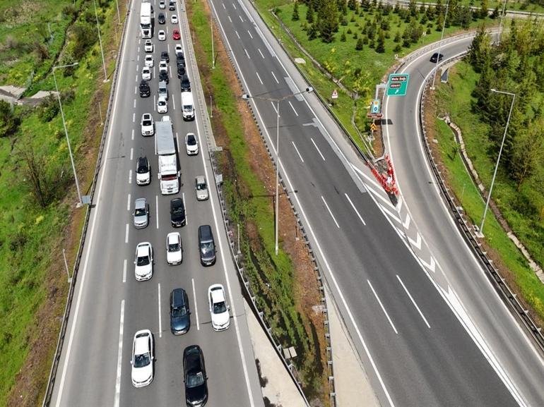 Bolu Dağı Tünelinden bayram tatilinde 1 milyon 51 bin 507 araç geçti