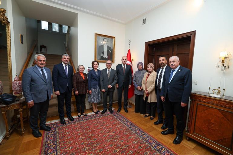 TBMM Başkanı Kurtulmuş, İsveç’te