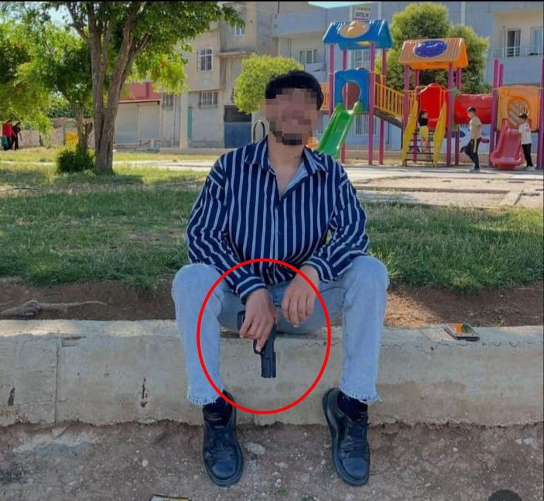 Parktaki cinayetin şüphelisi, saldırı öncesi olay yerinden silahlı fotoğraf paylaşmış