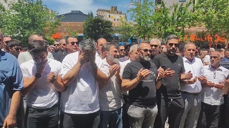 İzmirde öldürülen Polat ailesinin koruması için cenaze töreni: Dilan Polat ayakta durmakta güçlük çekti