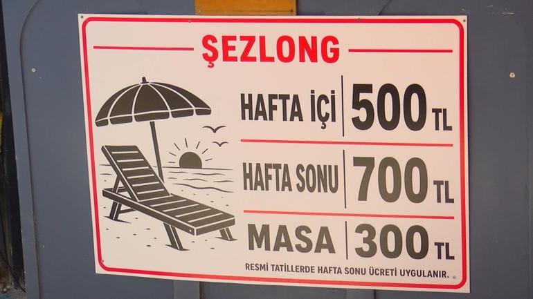 İstanbulda plajlar sezona hazır: Giriş ücreti 2 bin lira olan var