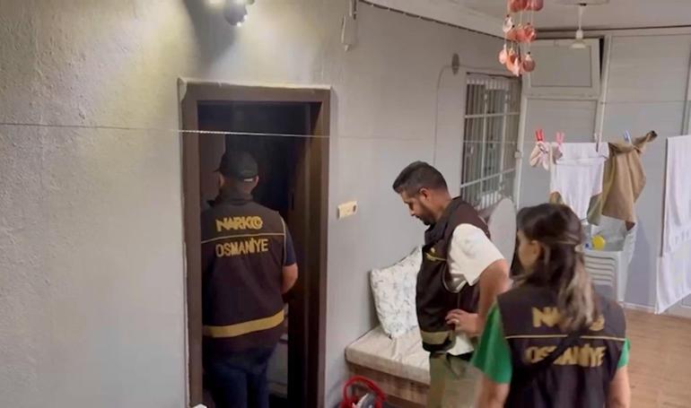 Osmaniye’de uyuşturucu operasyonu: 7 tutuklama