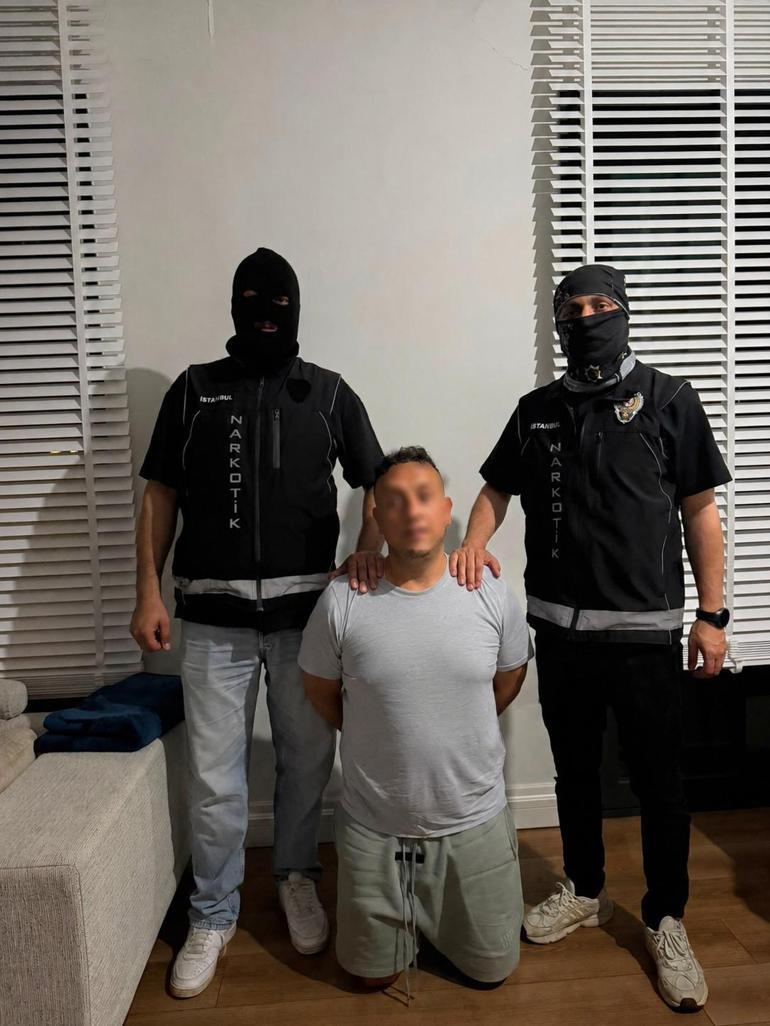 Fransa tarafından difüzyon mesajı ile aranan uyuşturucu baronu İstanbulda yakalandı