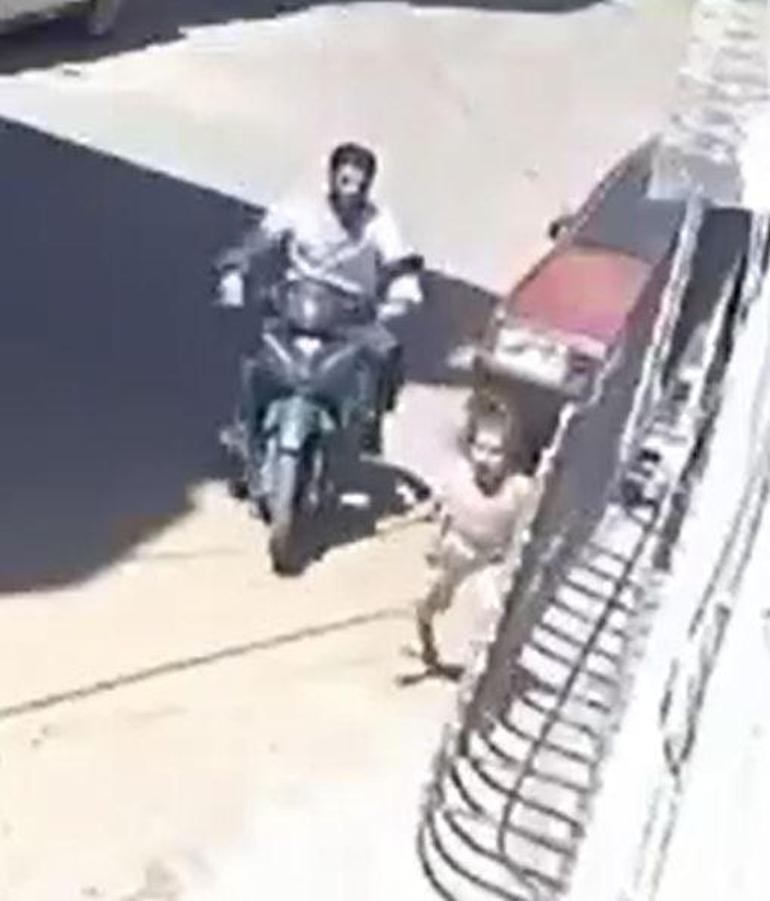 7 yaşındaki kızına defalarca tokat atıp, saçından sürükledi; o anlar kamerada
