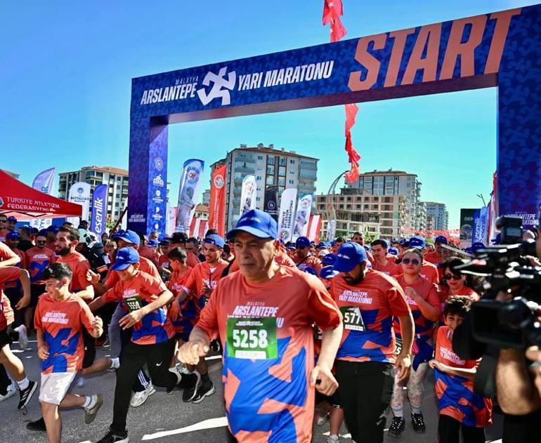 Malatya Uluslararası Arslantepe Yarı Maratonu düzenlendi