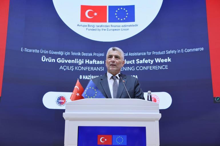 Bakan Bolat: İncelenen e-ithalat ürünlerinin içinde yüzde 81 oranında güvensiz ürünler tespit edildi