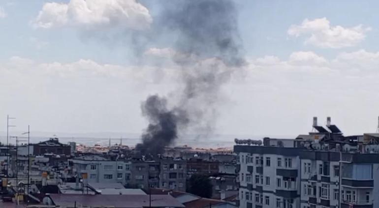Diyarbakırda yangın sonrası komşular arasında arbede