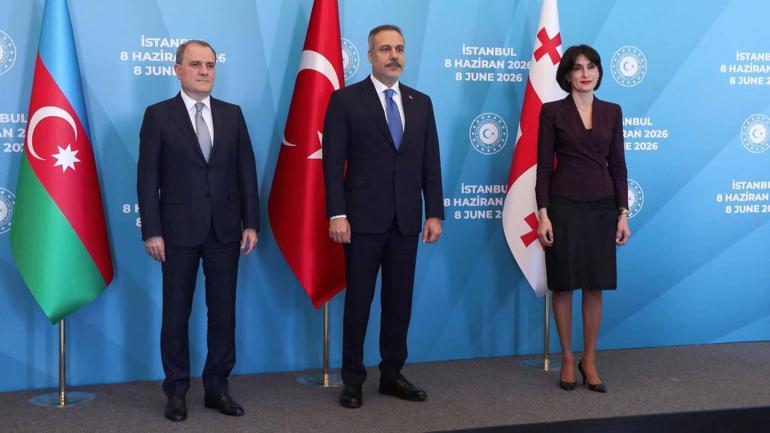 Türkiye-Azerbaycan-Gürcistan Üçlü Dışişleri Bakanları Toplantısı İstanbulda başladı