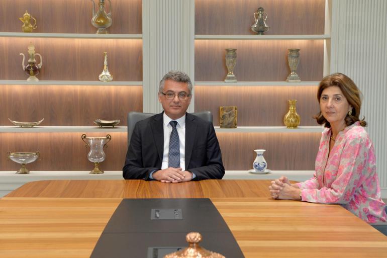 KKTC Cumhurbaşkanı Erhürman, BM Kıbrıs Temsilcisi Cuellar ile bir araya geldi