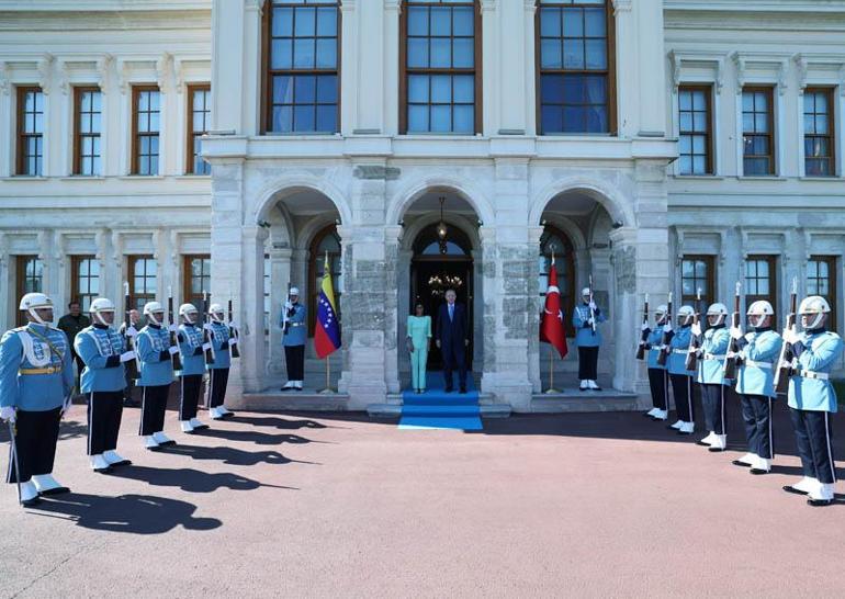 Cumhurbaşkanı Erdoğan, Venezuela Geçici Devlet Başkanı Rodriguez ile görüştü