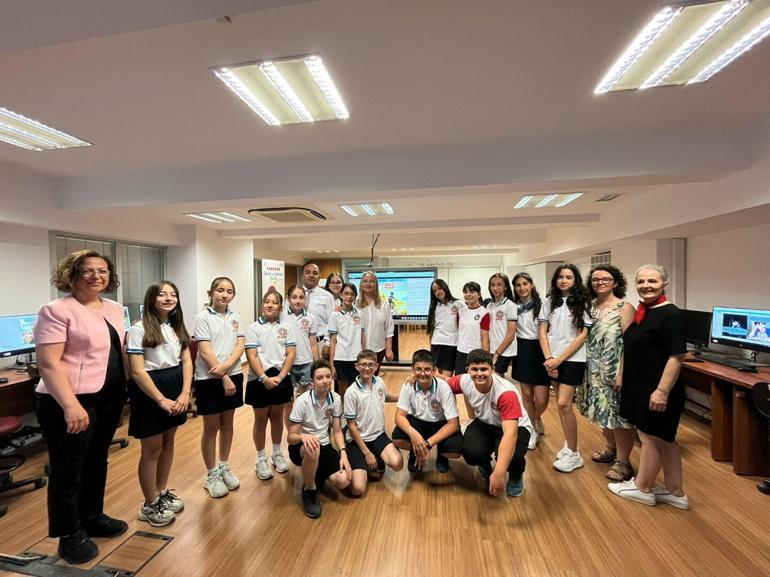 Öğrenciler hayallerini öyküye dönüştürdü; yapay zekayla renkli görsel oluştu