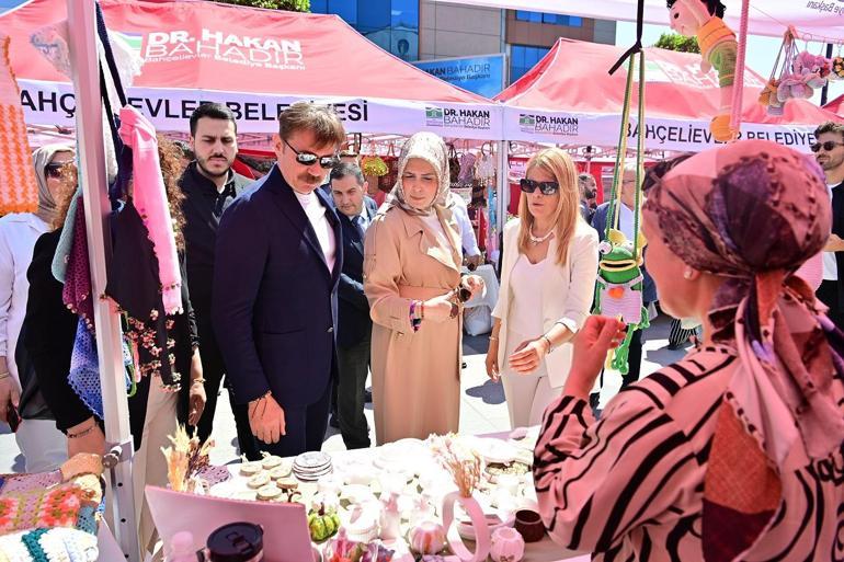 Bahçelievlerdeki Geleneksel Kadın El Emeği Festivali devam ediyor