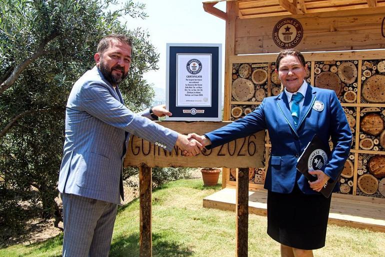 Adanada hayata geçirilen arı oteli dünyanın en büyüğü; Guinness tescil etti