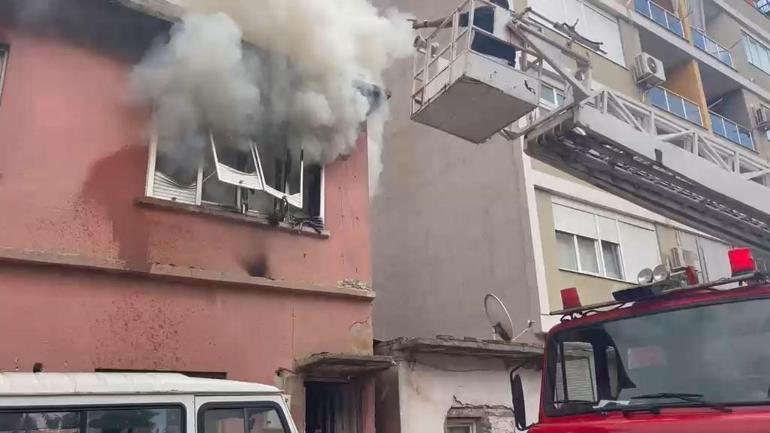 Antalyada ev yangını