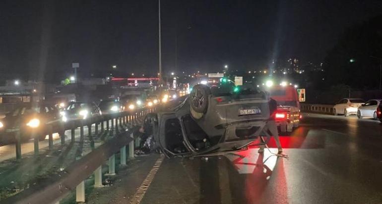 Arnavutköy’de 4 aracın karıştığı zincirleme kaza: 1 yaralı