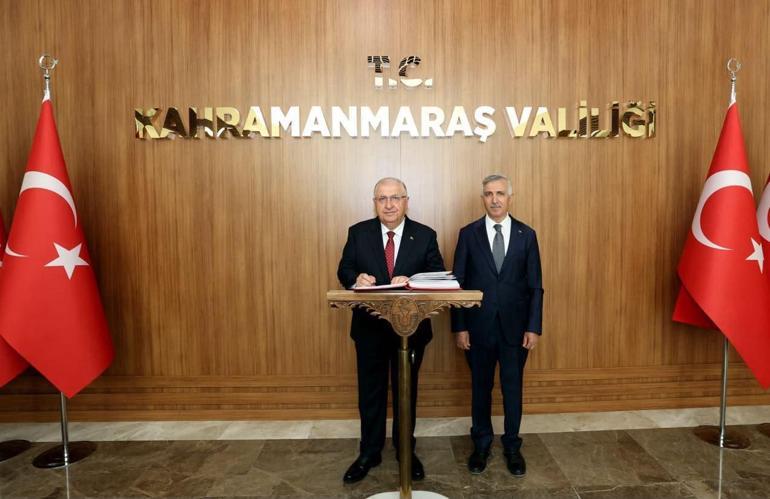 Bakan Güler, Kahramanmaraşta birlikleri denetledi