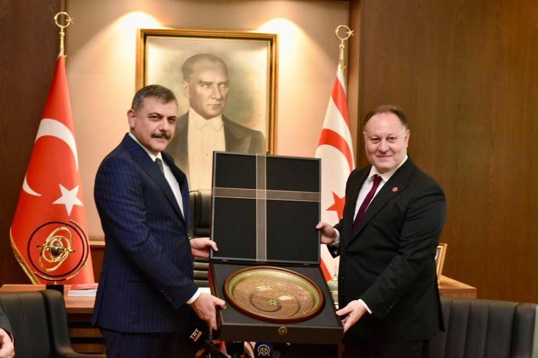 KKTC Başbakanı Üstel, Bakan Çiftçi’yi kabul etti