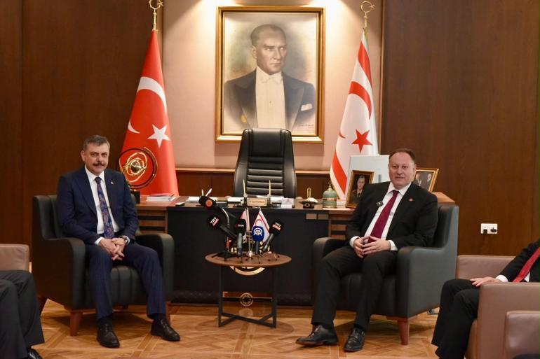 KKTC Başbakanı Üstel, Bakan Çiftçi’yi kabul etti
