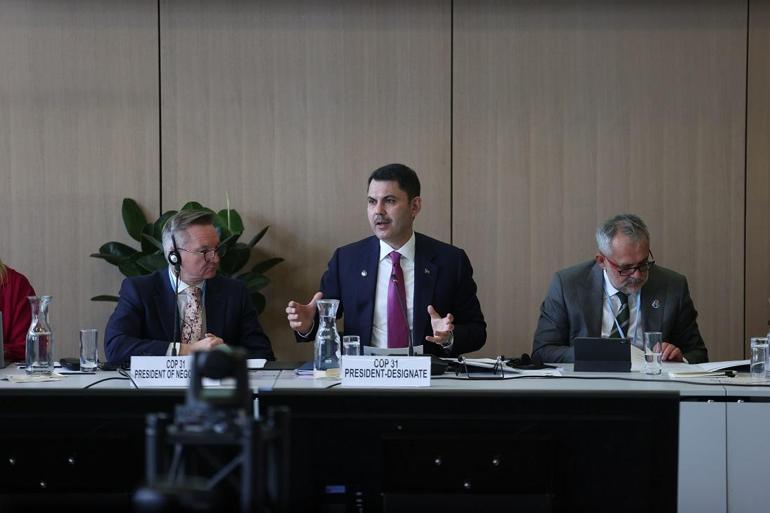 Bakan Kurum, Bonn’da COP31 diplomasisini sürdürdü