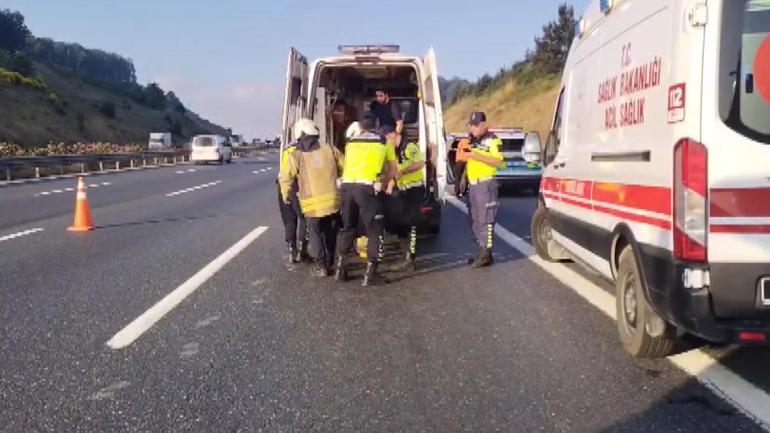 Çekmeköy Kuzey Marmara Otoyolunda kaza; 1i bebek 3 kişi hayatını kaybetti