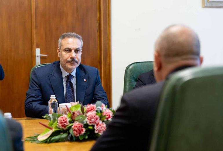 Dışişleri Bakanı Fidan, Bulgaristan Başbakanı Radev tarafından kabul edildi